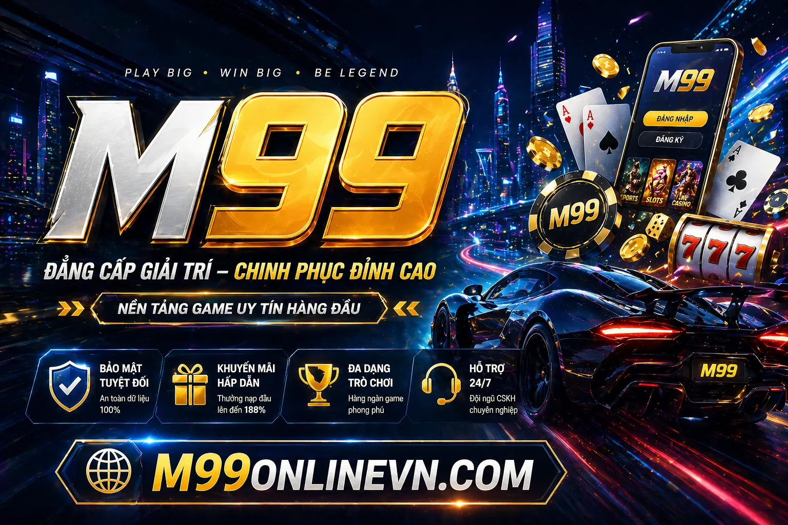 Sân vận động bóng đá với đèn pha sáng rực, tượng trưng cho cá cược thể thao năng động tại 789p30 casino